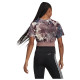 Adidas Γυναικεία κοντομάνικη μπλούζα AOP Crop Tee